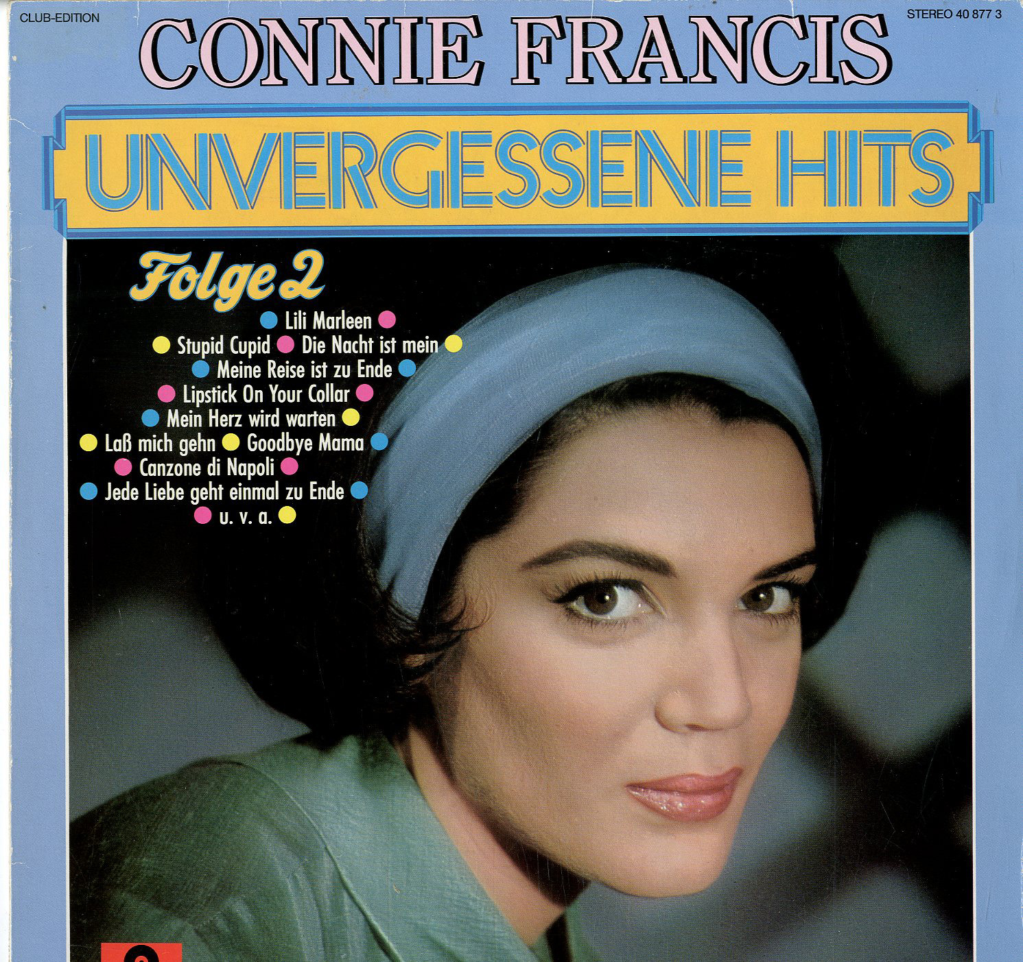 Albumcover Connie Francis - Unvergessene Hits Folge 2