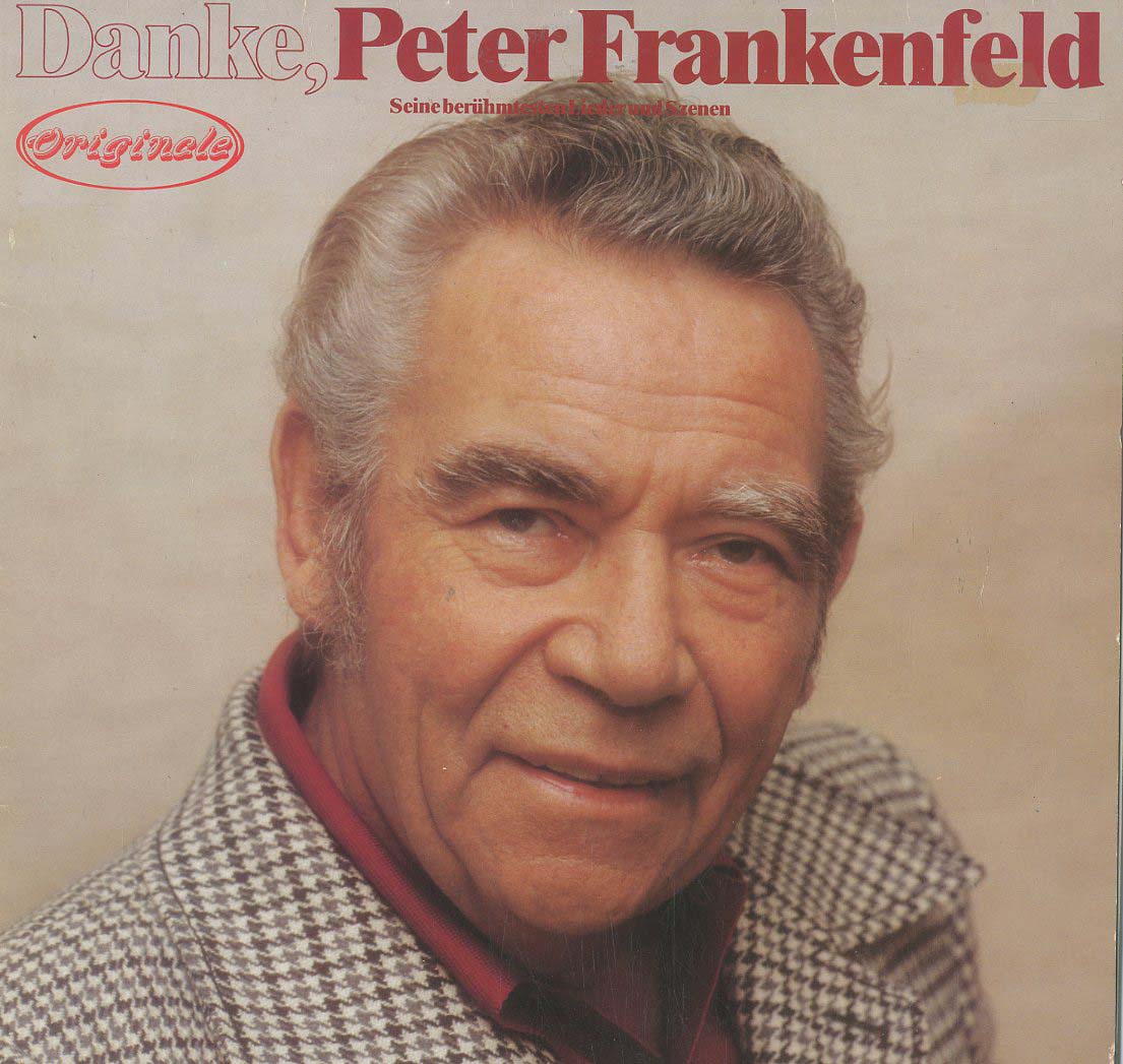 Albumcover Peter Frankenfeld - Danke, Peter Frankenfeld