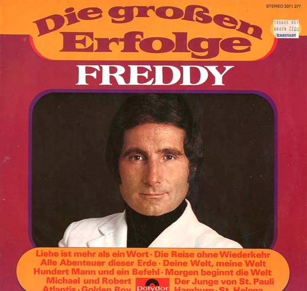 Albumcover Freddy (Quinn) - Die großen Erfolge
