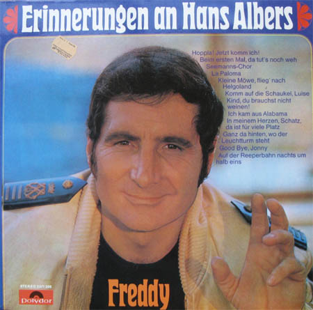 Albumcover Freddy (Quinn) - Erinnerungen an Hans Albers