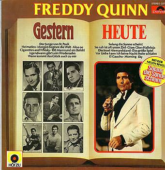 Albumcover Freddy (Quinn) - Freddy Quinn - Gestern - Heute