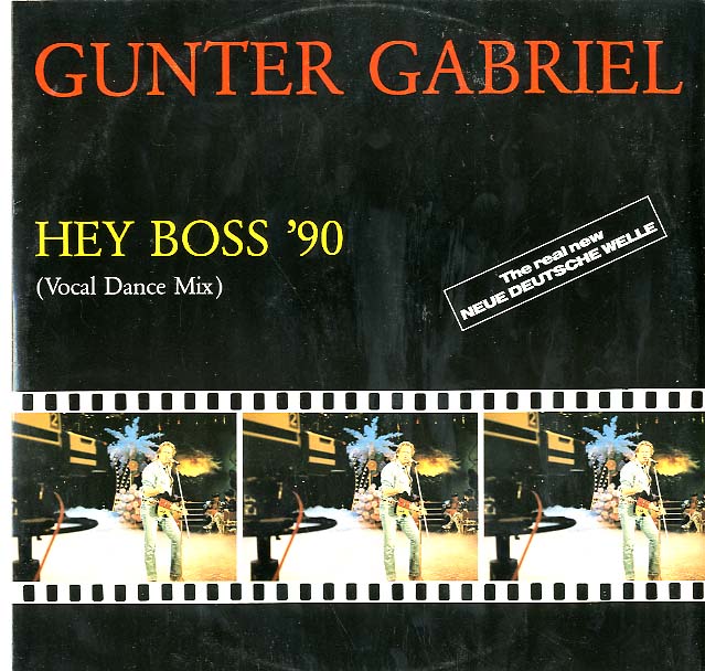 Albumcover Gunter Gabriel - Hey Boss 90 (Maxi-Single)