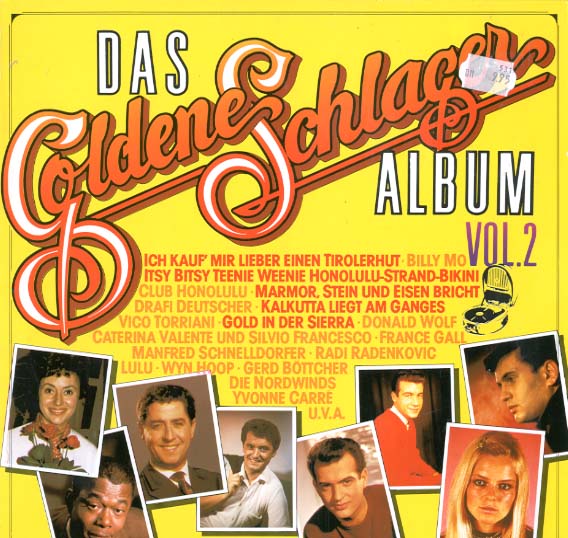 Albumcover Telefunken Sampler - Das goldene Schlager-Album Vol. 2
