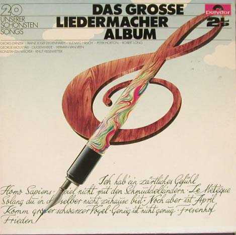 Albumcover Liedermacher - Das große Liedermacheralbum (DLP)