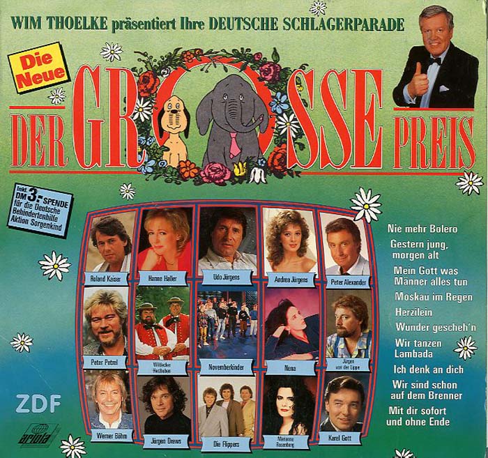 Albumcover Der große Preis - Der große Preis - Wim Thoelke präsentiert Ihre Deutsche Schlagerparade - Neu 90