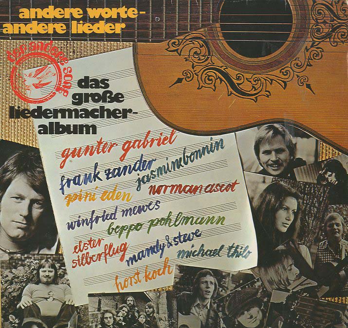 Albumcover Liedermacher - Andere Worte - andere Lieder - Das große Liedermacheralbum (DLP)