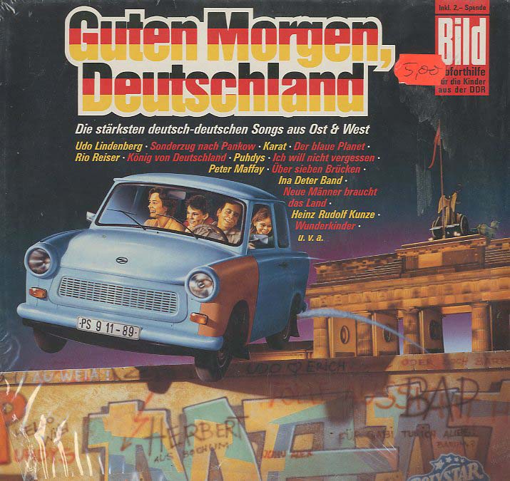 Albumcover Benefiz-LPs - Guten Morgen Deutschland - Soforthilfe für die Kinder aus der DDR