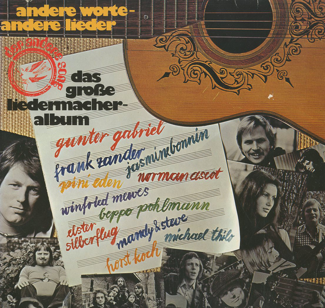 Albumcover Liedermacher - Andere Worte - andere Leder. Das große Liedermacheralbum (DLP)