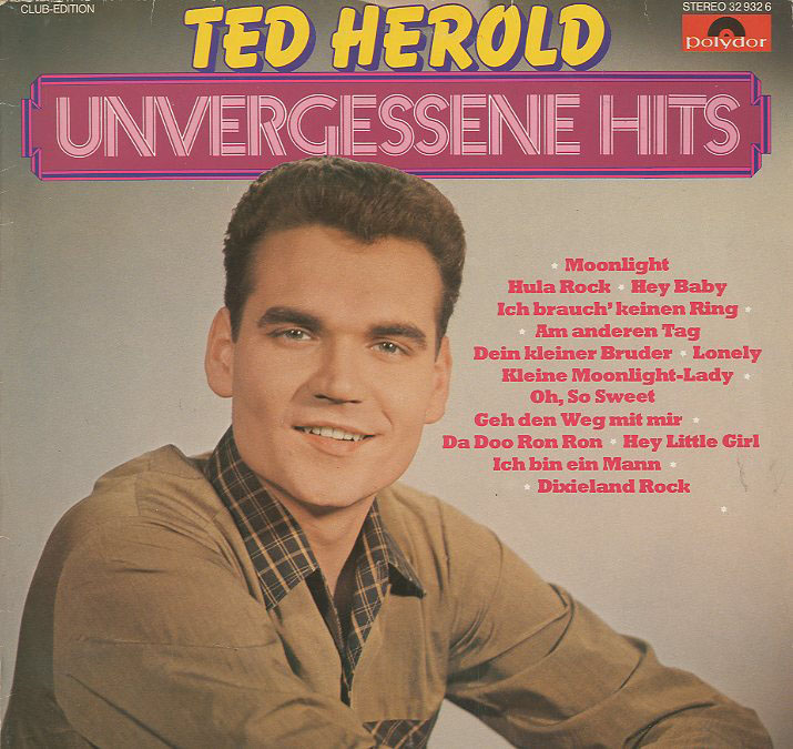 Albumcover Ted Herold - Unvergessene Hits