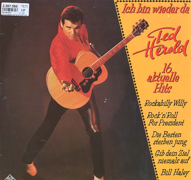 Albumcover Ted Herold - Ich bin wieder da