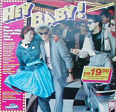 Albumcover Polydor Sampler - Hey Baby - Die Super-Hits der wilden 50er Jahre