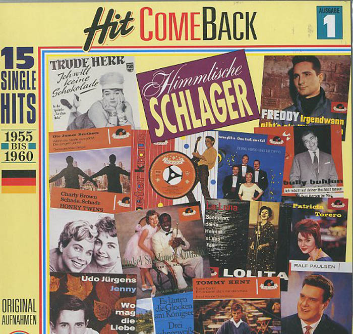 Albumcover Hit ComeBack - Himmlische Schlager Ausgabe 1