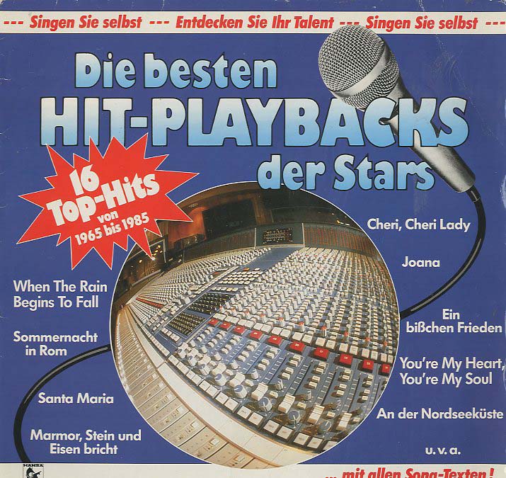 Albumcover Verschiedene Interpreten - Die besten Hit-Playbacks der Stars