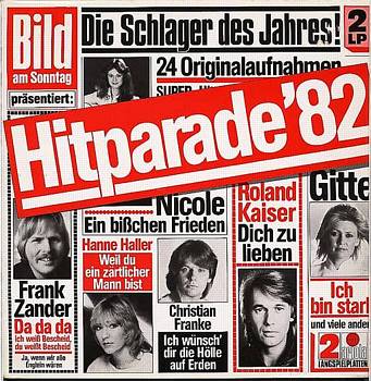 Albumcover Deutsche Sampler 70er und 80er Jahre - BILD am Sonntag präsentiert Hitparade 82 (Doppel-LP)