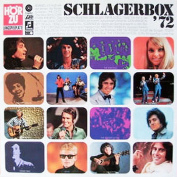 Albumcover Hör Zu Sampler - Schlager Box 72
