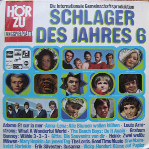 Albumcover Hör Zu Sampler - Schlager des Jahres 6