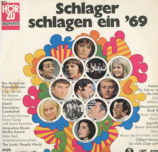 Albumcover Hör Zu Sampler - Schlager schlagen ein 69