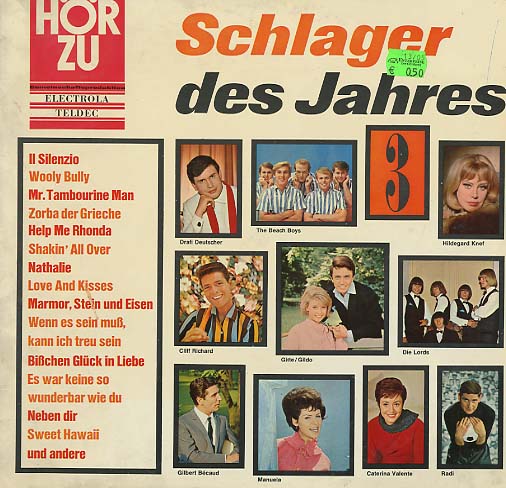 Albumcover Hör Zu Sampler - Schlager des Jahres 3