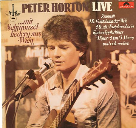 Albumcover Peter Horton - Live mit Schmunzelliedern aus Wien