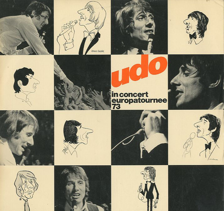 Albumcover Udo Jürgens - Udo in concert - europatournee 73 (DLP)