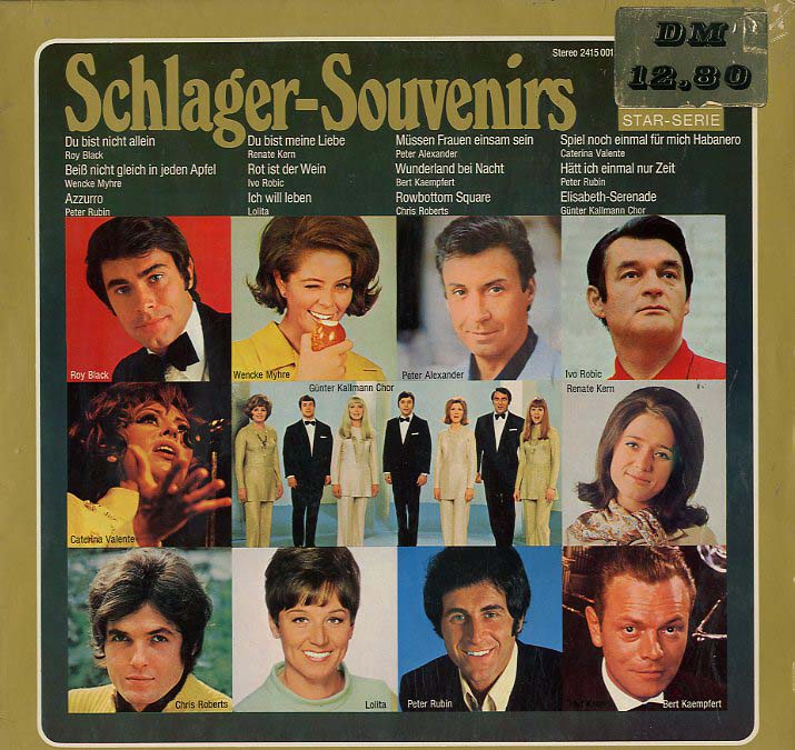 Albumcover Karussell-Sampler - Schlager-Souvenirs