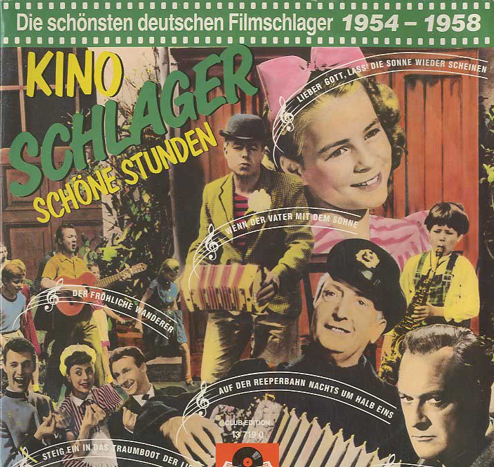 Albumcover Tonfilm Melodien - Kino Schlager - Die schönsten deutschen Filmschlager 1954 -1958 (DLP)