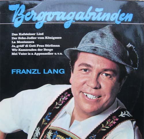 Albumcover Franzl Lang - Bergvagabunden