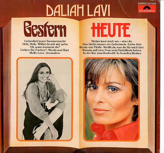 Albumcover Daliah Lavi - Gestern - Heute