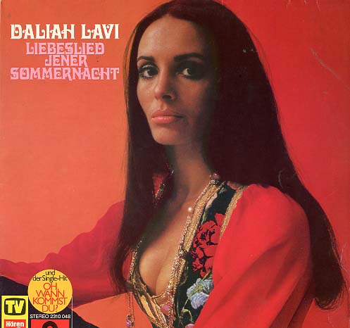 Albumcover Daliah Lavi - Liebeslied jener Sommernacht (deutsch + englisch gesungen) Original Fassung