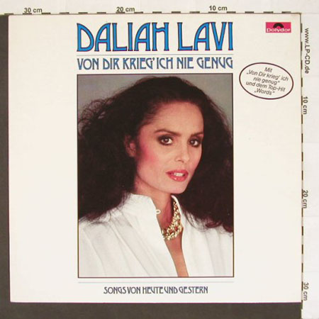 Albumcover Daliah Lavi - Von dir krieg ich nie genug