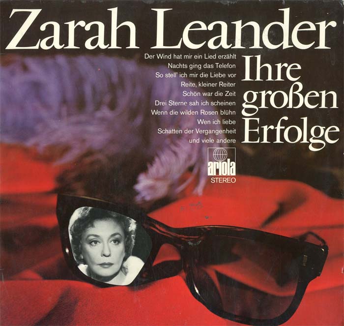 Albumcover Zarah Leander - Ihre gro0en Erfolge (DLP)