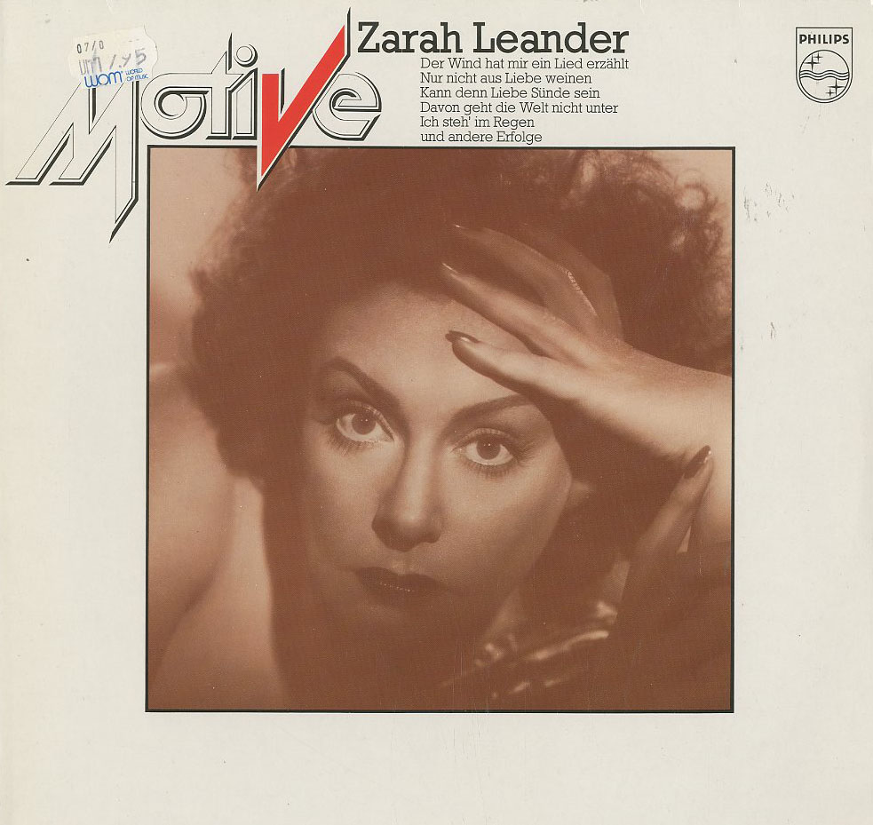 Albumcover Zarah Leander - Motive
