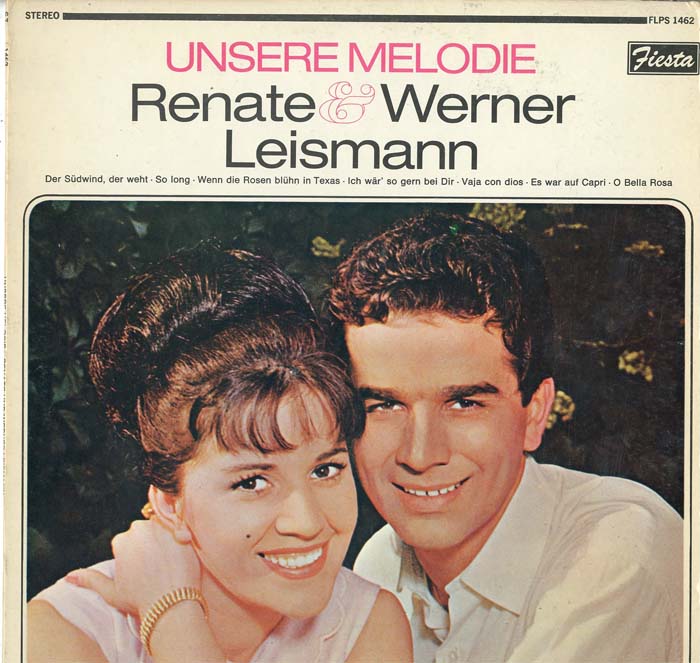 Albumcover Renate und Werner Leismann - Unsere Melodie