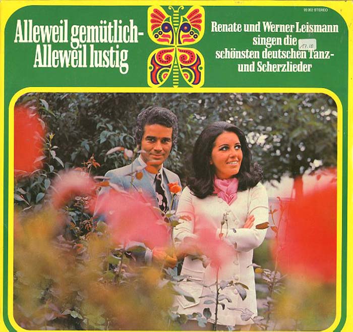 Albumcover Renate und Werner Leismann - Alleweil Gemütlich - Alleweil Lustig 