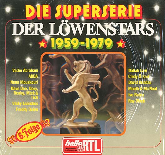 Albumcover Löwenstars (RTL) - Die Superserie der Löwenstars 1959 - 1979 (6. Folge)