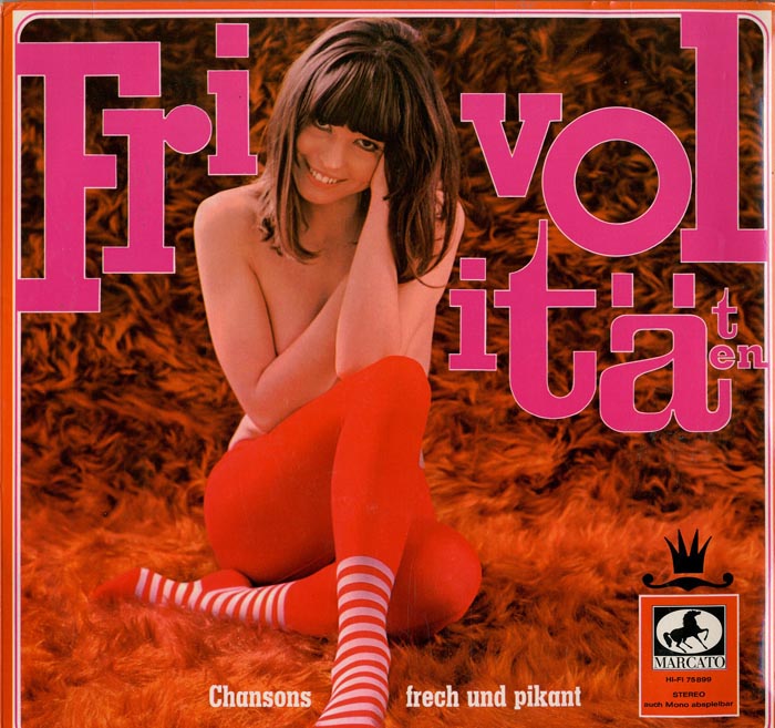 Albumcover Deutsche Chansons - Frivolitäten