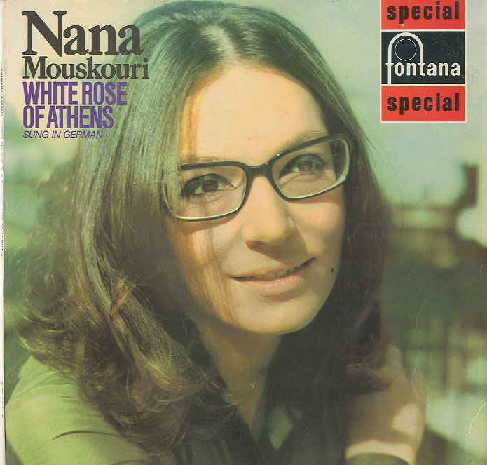 Albumcover Nana Mouskouri - White Roses of Athens (Sung in German)