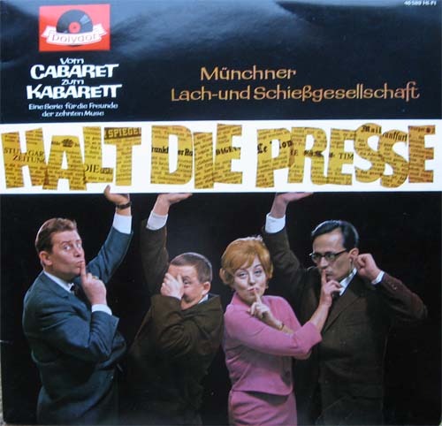 Albumcover Münchner Lach- und Schießgesellschaft - Halt die Presse