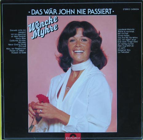Albumcover Wencke Myhre - Das wäre John nie passiert (Compil.)