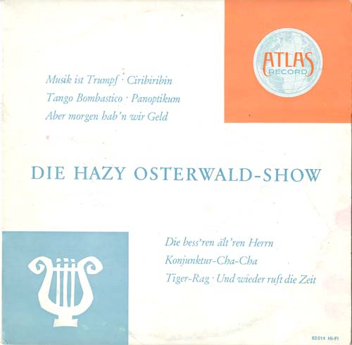 Albumcover Hazy Osterwald (Sextett) - Die Hazy Osterwald Show