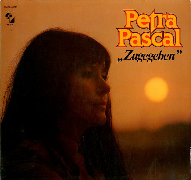 Albumcover Petra Pascal - Zugegeben