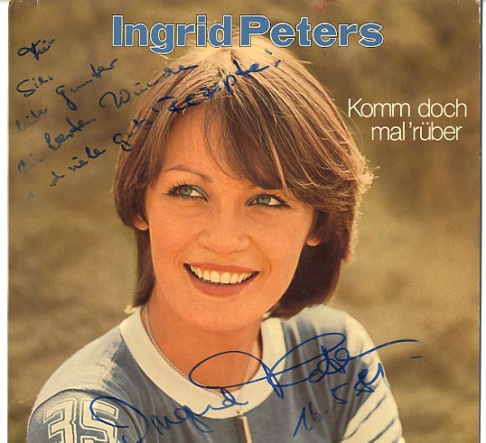 Albumcover Ingrid Peters - Komm doch mal rüber