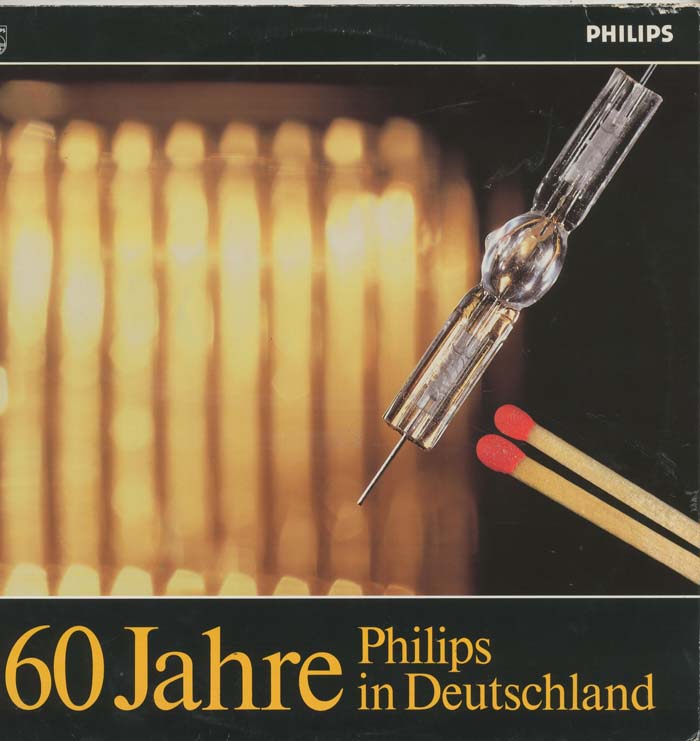 Albumcover Werbeplatten - 60 Jahre Philips in Deutschland (DLP) <br>

