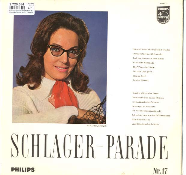 Albumcover Philips Sampler - Schlager-Parade 17