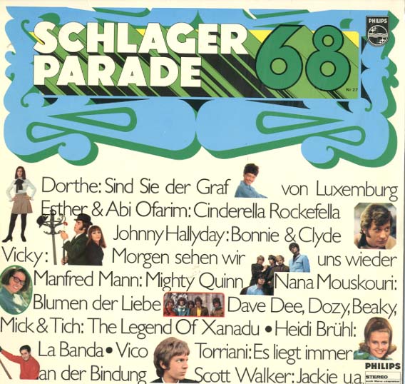 Albumcover Philips Sampler - Schlager-Parade 27 (1968)