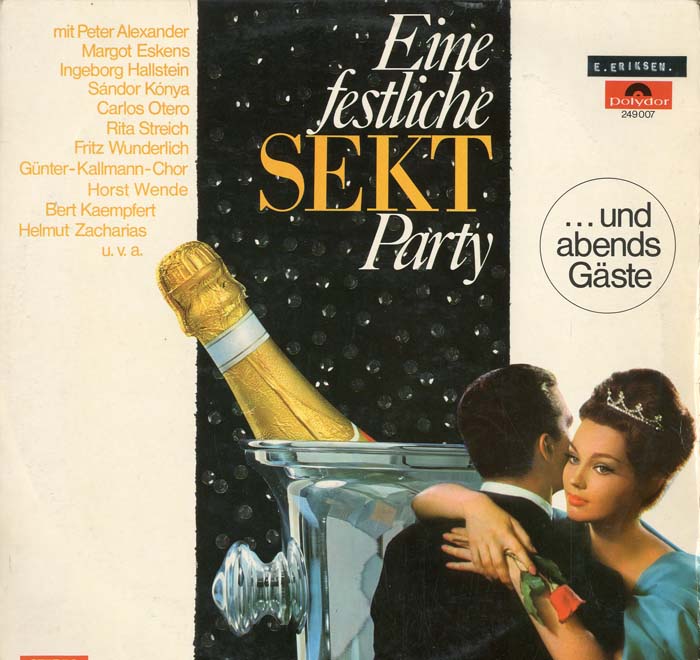 Albumcover Polydor Sampler - Eine festliche Sekt Party - ....und abends Gäste