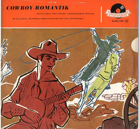 Albumcover Polydor Sampler - Cowboy-Romantik (25 cm)