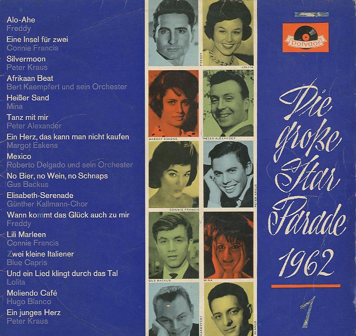 Albumcover Polydor Starparade / Star-Revue - Die große Starparade 1962/1