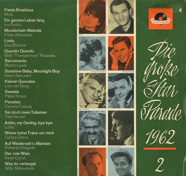 Albumcover Polydor Starparade / Star-Revue - Die große Starparade 1962/2