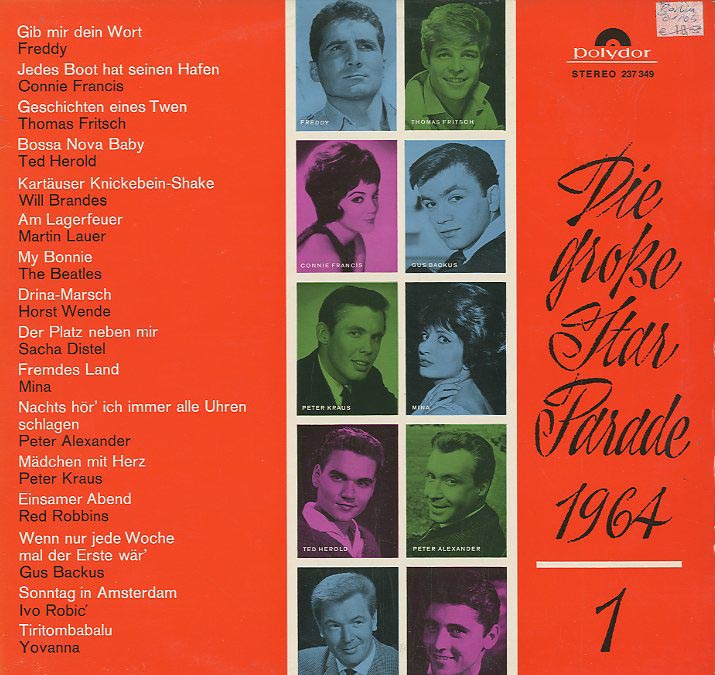 Albumcover Polydor Starparade / Star-Revue - Die große Starparade 1964/1
